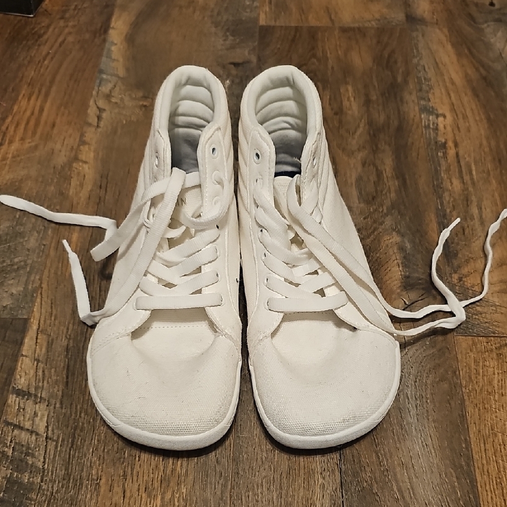 White High-Top Sneakers